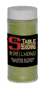 A combination of various herbs and spices with the edition of white truffle sea salt; This is the flagship product. Not for the faint of heart with its bold flavor. Outstanding on a good ribeye steak and a big baked potato, Sprinkle on hot crispy french fries or a nice seared piece of salmon; You can’t lose with this blend within your spice rack collection.
